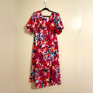 Stroll in the Park Floral Dress